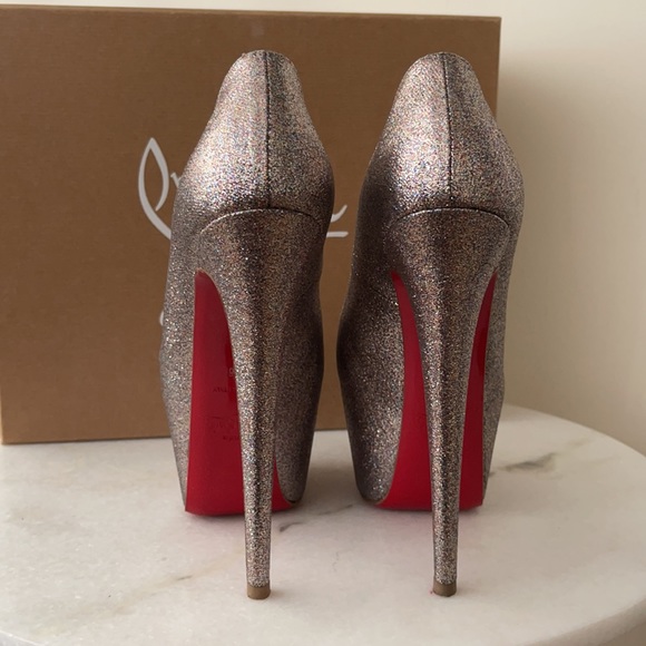 Christian Louboutin Highness 160mm Glitter - Picture 9 of 11